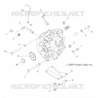 DRIVE TRAIN, MAIN GEARCASE MOUNTING