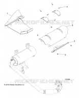 ENGINE, EXHAUST SYSTEM SHIELDS