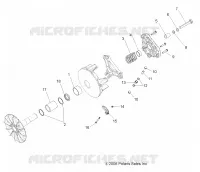 DRIVE TRAIN, PRIMARY CLUTCH