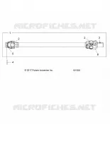 DRIVE TRAIN, PROP SHAFT, FRONT