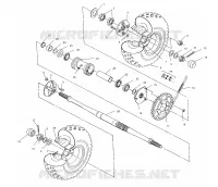 REAR WHEEL DRIVE ASSEMBLY
