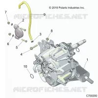 DRIVE TRAIN, MAIN GEARCASE MOUNTING