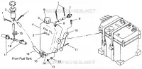 ENGINE FOGGING SYSTEM  INTL. SLX 780 I964287 (4937443744B014)