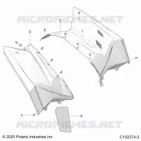 REAR BODYWORK CAB