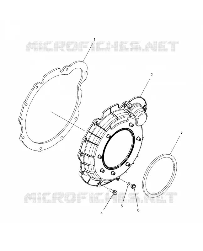 FLYWHEEL COVER