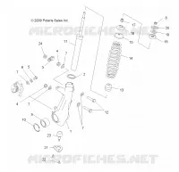 SUSPENSION, FRONT STRUT 