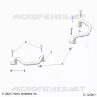 REAR BODYWORK HANDGRIP