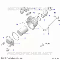 ENGINE, AIR INTAKE