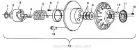 DRIVEN CLUTCH WIDETRAK LX 0982065 AND EUROPEAN WIDETRAK LX E982065 (4943884388C001)