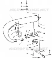 EXHAUST SYSTEM TRAIL/0930761 (4923222322030A)