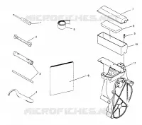 TOOL KIT     500 EFI 0952774, EFI SKS 0952574,   EFI SKS PT 0952974, AND EUROP (4929052905C009)