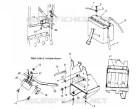 BATTERY BOX TRAIL 0962761, TRAIL TOURING 0962262,  AND EUROPEAN TRAIL TOURI (4931763176B014)