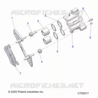 FRONT BRAKE CALIPER