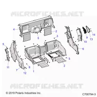REAR BODYWORK CLOSEOFF AND FENDERS