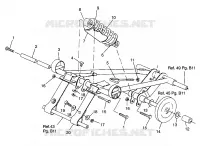 FRONT TORQUE ARM 500 EFI RMK 0962974 (4931983198B012)