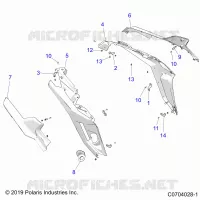 REAR BODYWORK FENDERS