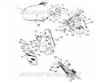 ELECTRICAL/TAILLIGHT ASSEMBLY XPLORER 4X4 W959140 (4930223022C009)