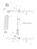 REAR SUSPENSION SHOCK MOUNTING