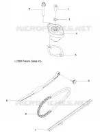 ENGINE, TENSIONER, CAM CHAIN
