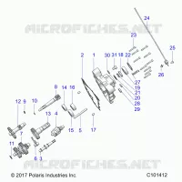 DRIVE TRAIN, MAIN GEARCASE