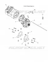 DRIVE TRAIN, MOTOR AND GEARCASE MOUNTING