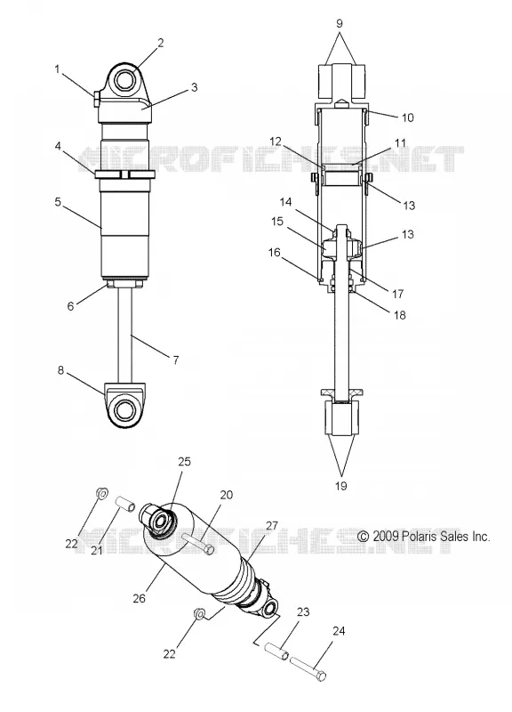 FRONT TRACK SHOCK (7043549)