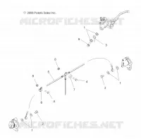 FRONT BRAKE BRAKE LINES