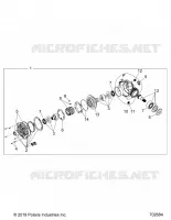 DRIVE TRAIN, FRONT GEARCASE INTERNALS