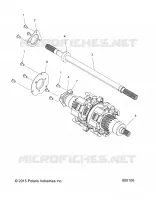 DRIVE TRAIN, JACKSHAFT AND DRIVE SHAFT