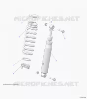 SUSPENSION, FRONT SHOCK MOUNTING