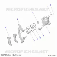 FRONT BRAKE CALIPER