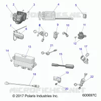ELECTRICAL, SWITCHES, SENSORS AND COMPONENTS