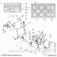 ELECTRICAL, WIRE HARNESS, CHASSIS