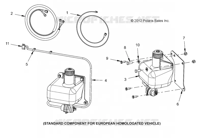WINDSCREEN WIPER KIT (0107-035980)