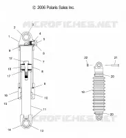 FRONT TRACK SHOCK (7043365)(DRAGON)