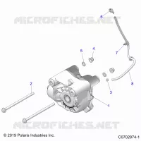 DRIVE TRAIN, FRONT GEARCASE MOUNTING