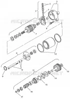 STARTING MOTOR MAGNUM 2X4 W97AA42A (4940704070D005)