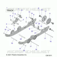 REAR SUSPENSION AND TRACK