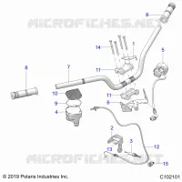 STEERING, HANDLEBARS