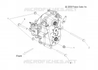 DRIVE TRAIN, GEARCASE MOUNTING