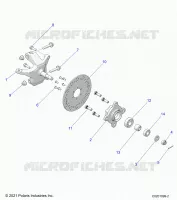 STEERING, FRONT HUB AND SPINDLE