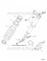 REAR SUSPENSION SHOCK MOUNTING