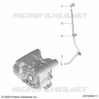 DRIVE TRAIN, GEARCASE, FRONT, VENTING