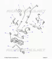 FUEL SYSTEM, RAIL, LINES AND THROTTLE BODY