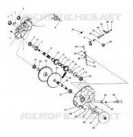 GEARCASE ASSEMBLY SPORT 400L W948540 (4927232723C003)