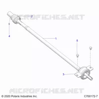 DRIVE TRAIN, REAR PROP SHAFT