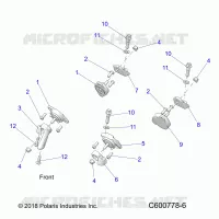 ENGINE, MOUNTING & LONG BLOCK