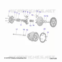 DRIVE TRAIN, CLUTCH, PRIMARY