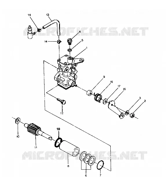 OIL PUMP ASSEMBLY  250 2X4-UPDATE (4919781978035A)