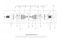 DRIVE TRAIN, DRIVE REAR SHAFT